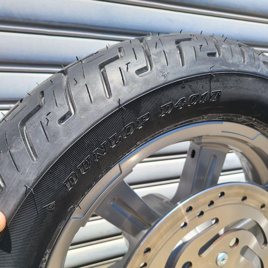 FXST　ソフテイルスタンダード　純正タイヤホイールセット