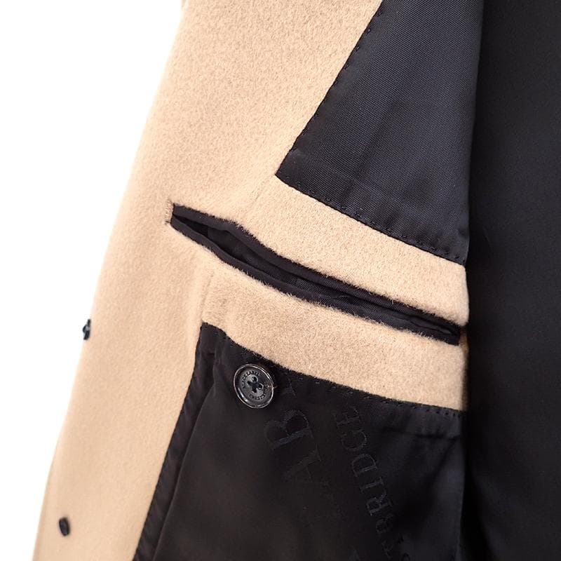 ブラックレーベル クレストブリッジ チェスターコート M ベージュ ウール