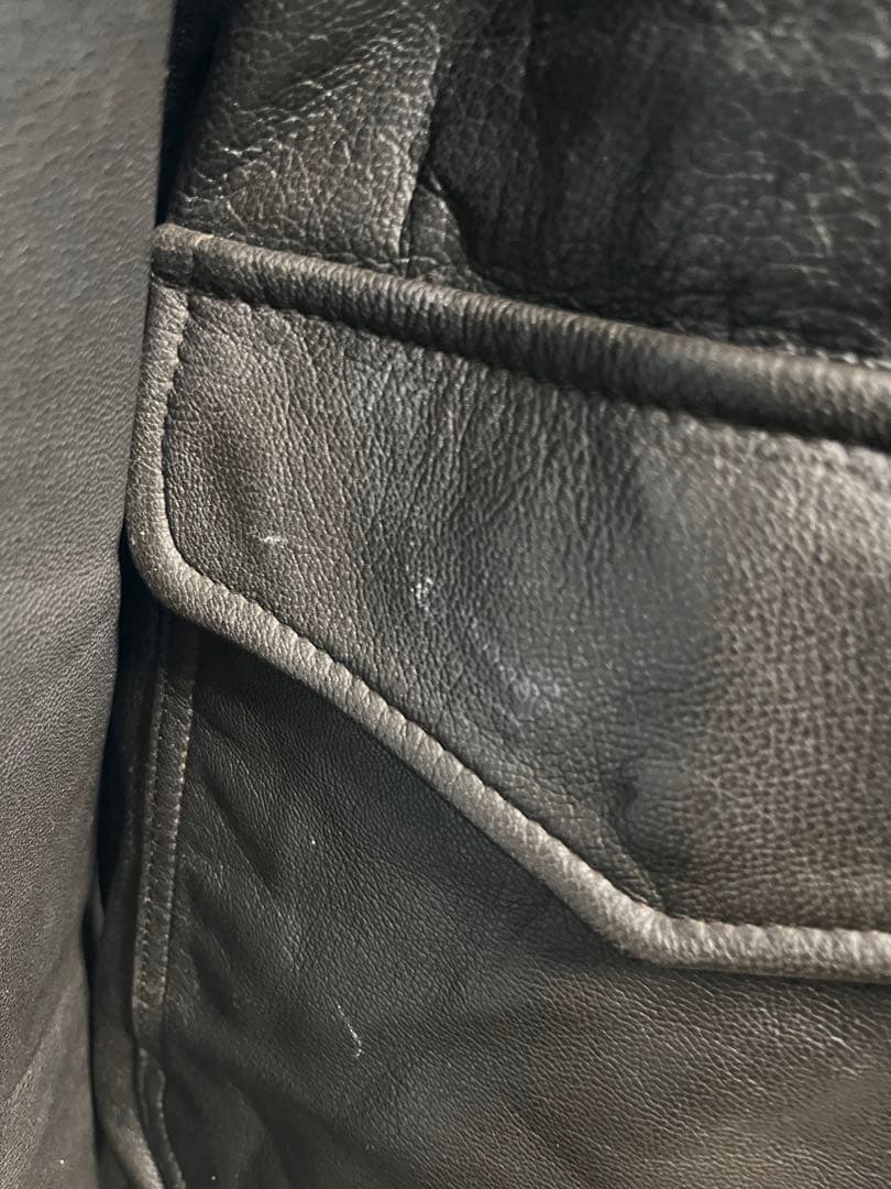 【USA製】90's LL.Bean A-2タイプ レザー フライトジャケット