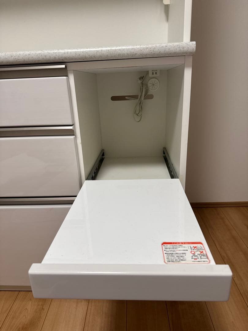 ニトリ　キッチンボード (アルミナ2 120KB WH)