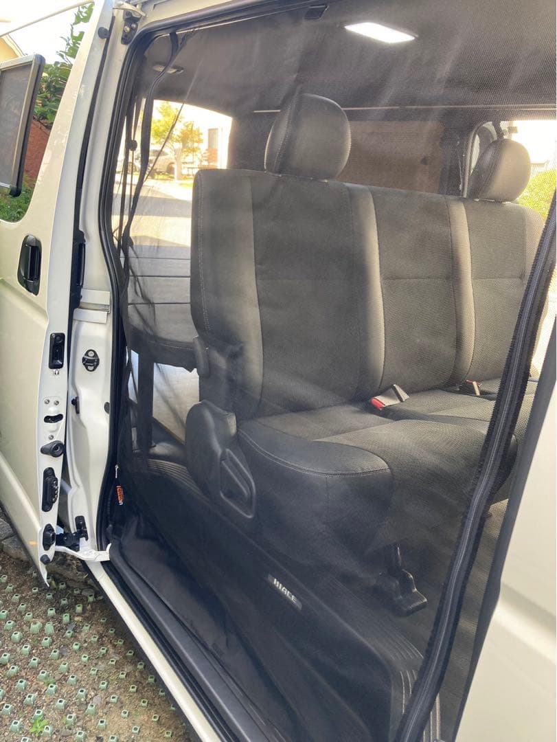 ハイエース用虫除けネット　キャンプ　キャンピングカー