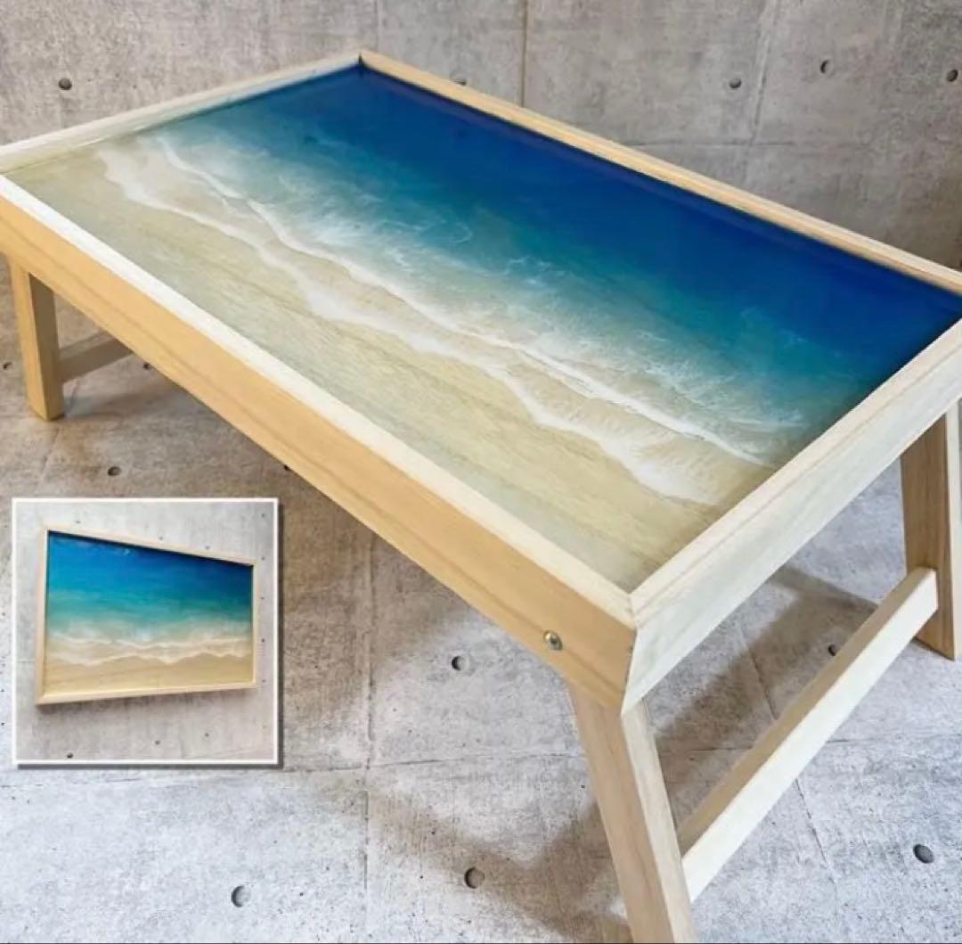 レジンアートデザインテーブル