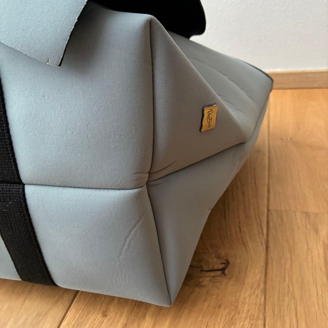 Rapture ラプチャー トートバッグ L グレー フリルリボン