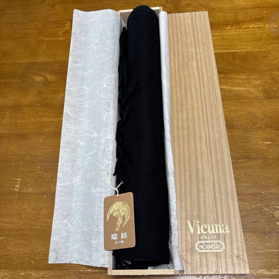 ビキューナ　ショール　ストール　カシミア　希少　最高級品