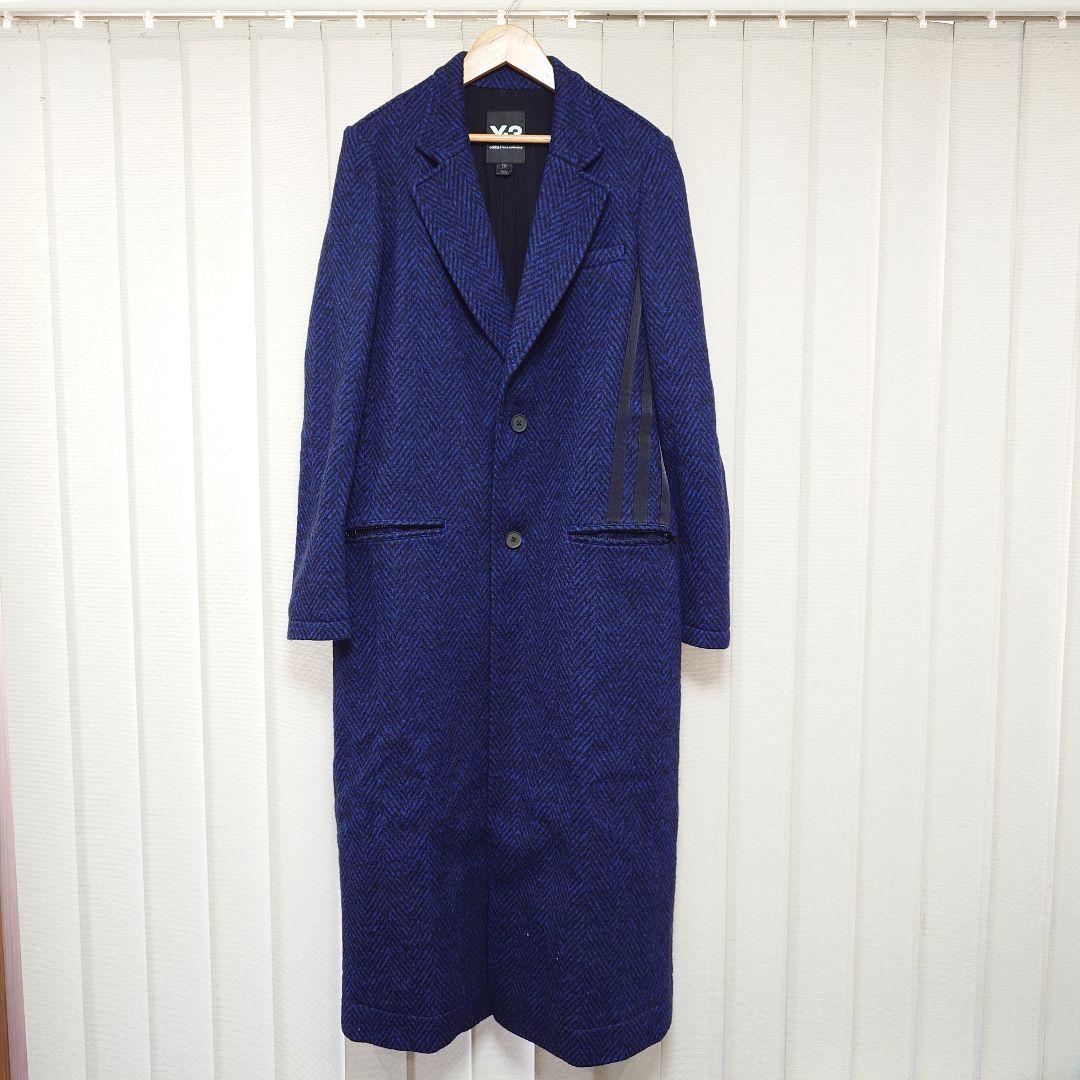 レア❗定価15万超❗ Y-3 チェスターコート ロゴ