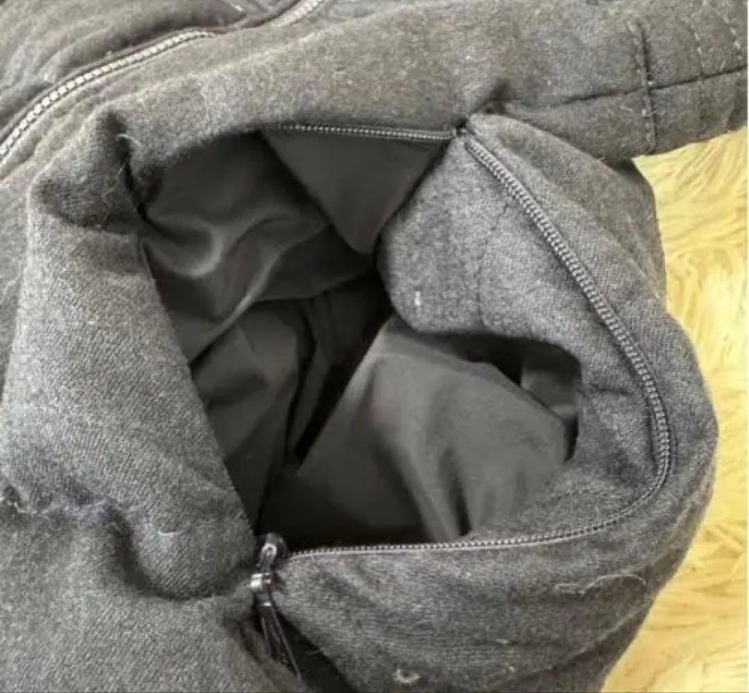 S*u様 TATRASタトラスネイビーAラインウールロングダウンダウン90%