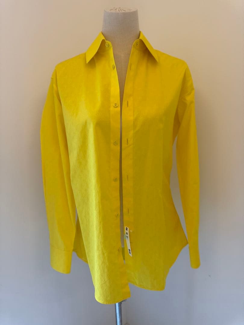 LOUIS VUITTON イエロー 長袖シャツ SLIM
