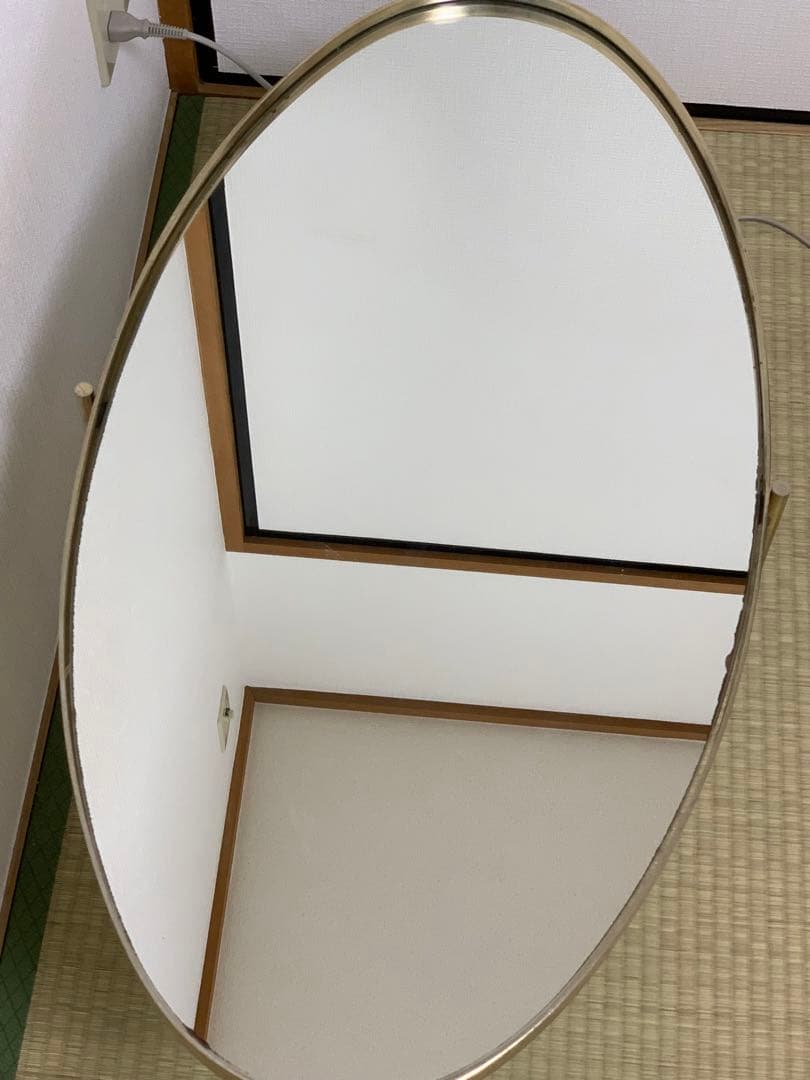 【大阪市内直接引き取りのみ】KARE ミラー天板ローテーブル