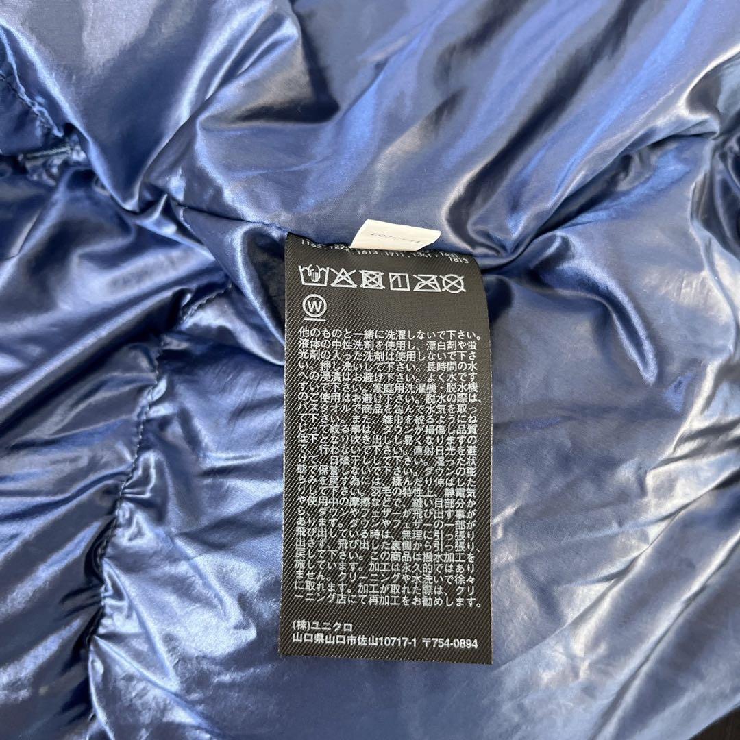 廃盤品❗️希少サイズ❗️ユニクロ +J ハイブリッドダウンジャケット 紺 3XL