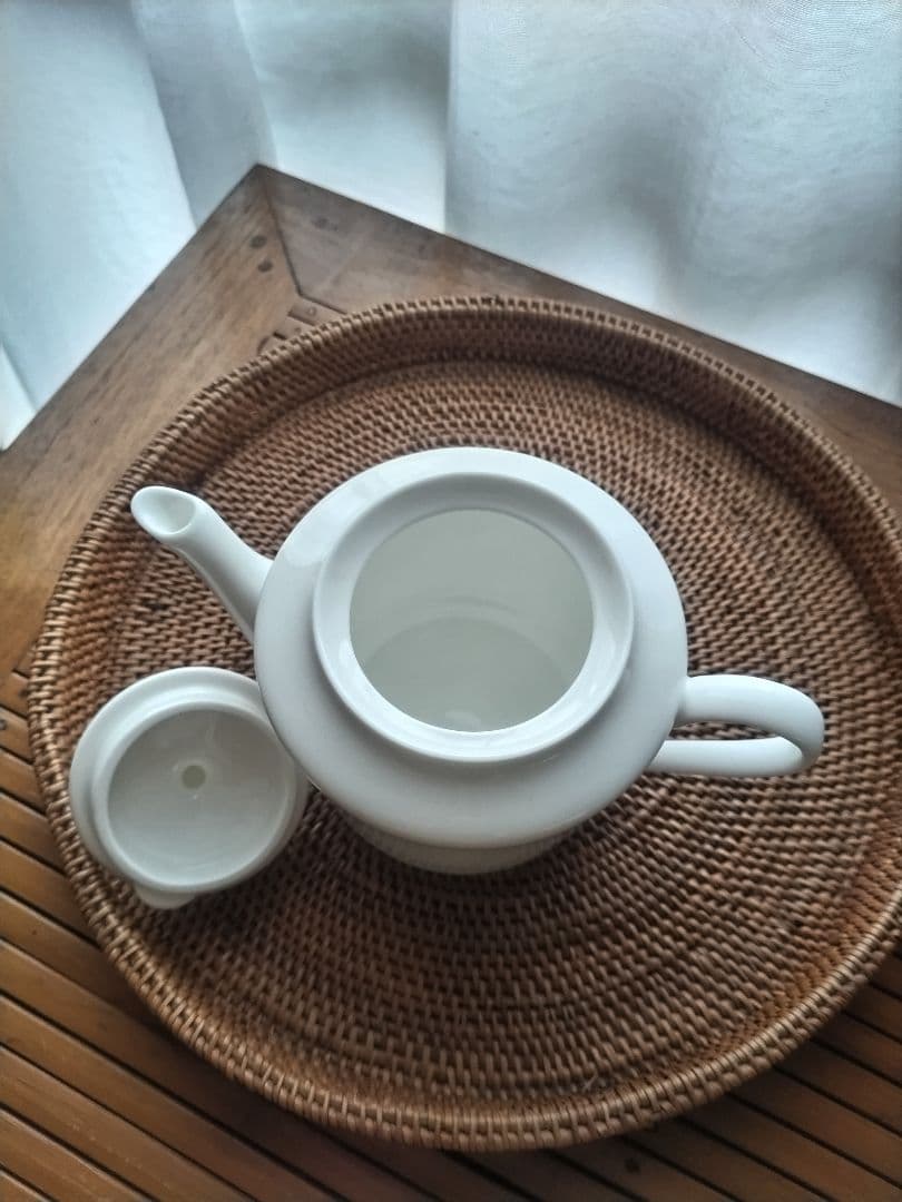 リチャード・ジノリ ティーポット　0.5リットル　ホワイト