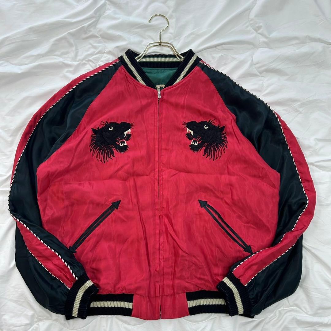 完売品 2024年モデル テーラー東洋 スーベニアジャケット 黒虎 金龍 XL