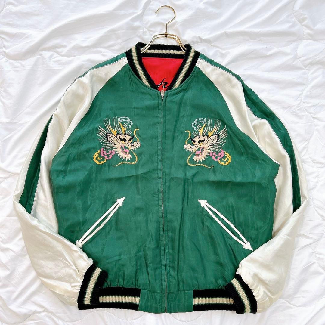 完売品 2024年モデル テーラー東洋 スーベニアジャケット 黒虎 金龍 XL