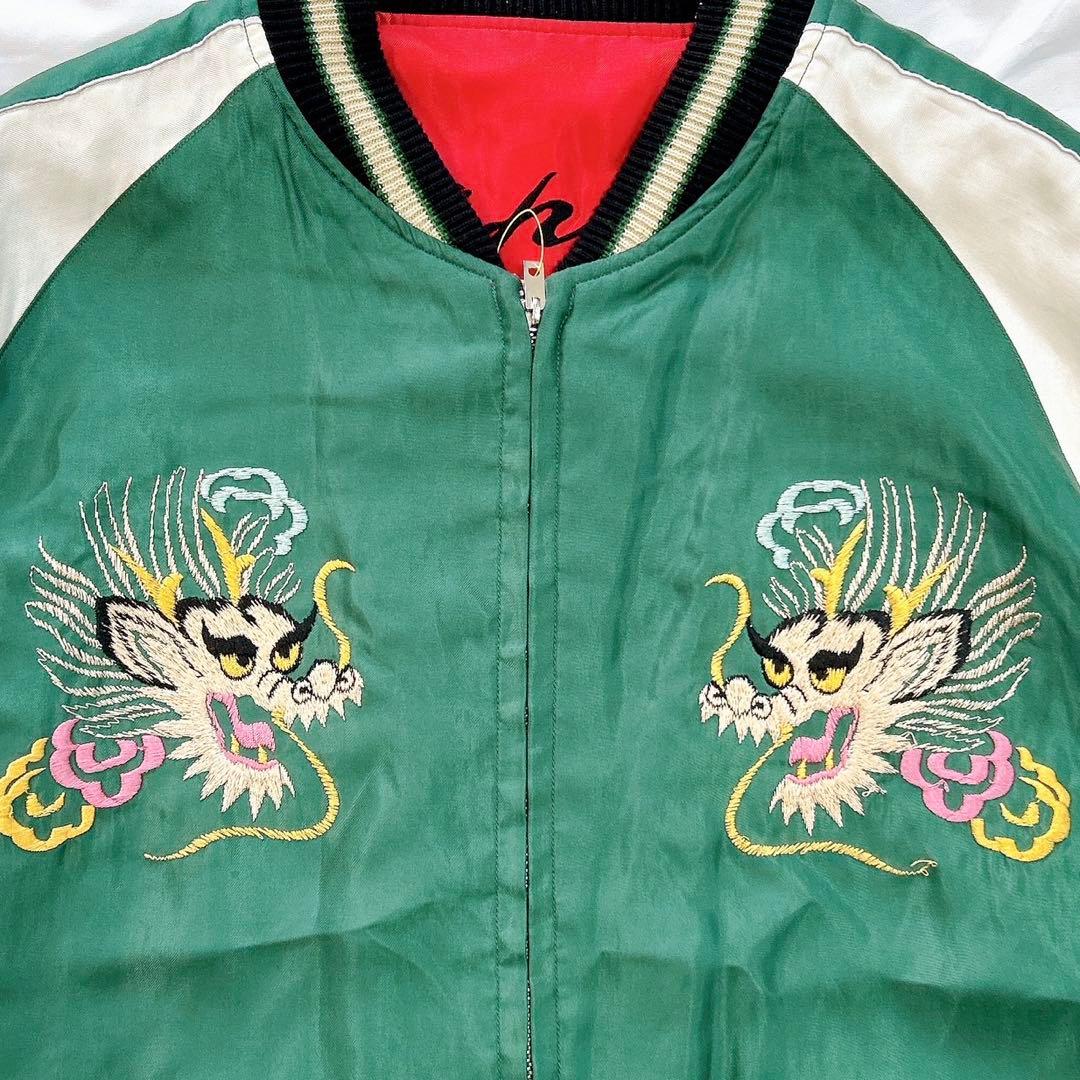 完売品 2024年モデル テーラー東洋 スーベニアジャケット 黒虎 金龍 XL