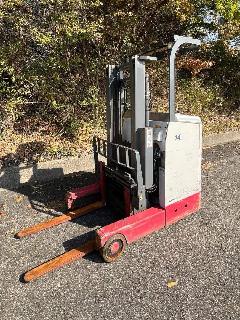 二チュ電動フォークリフトFBRM14-75揚高3000㎜荷重1350㎏　A366