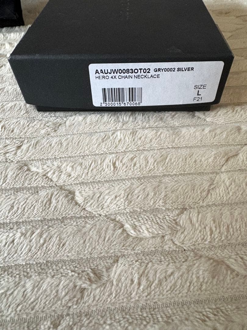 アクセサリー 1017 Alyx 9SM HERO 4X CHAIN