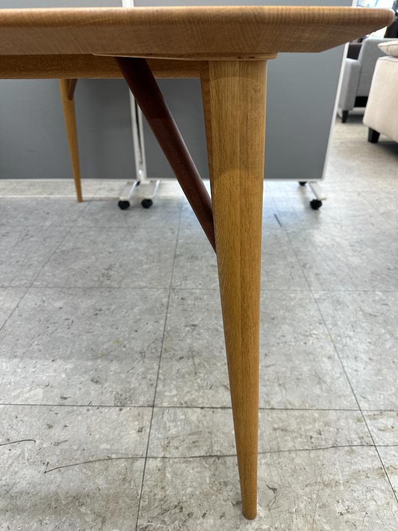 日進木工　ダイニングテーブル　WOT-681　ブラウン