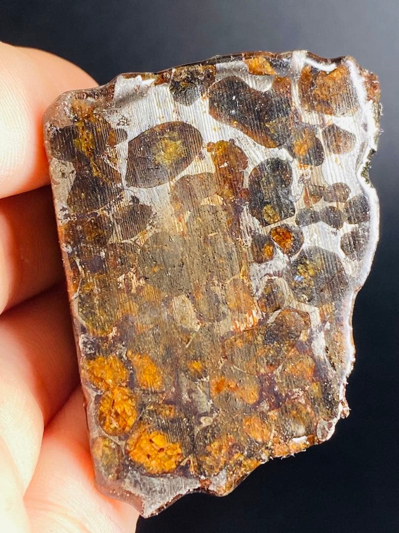 パラサイト隕石 87g 隕石 石鉄隕石 セリコ隕石 隕石原石 パラサイト