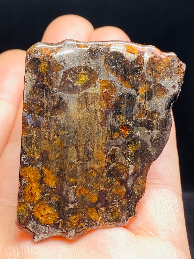 パラサイト隕石 87g 隕石 石鉄隕石 セリコ隕石 隕石原石 パラサイト