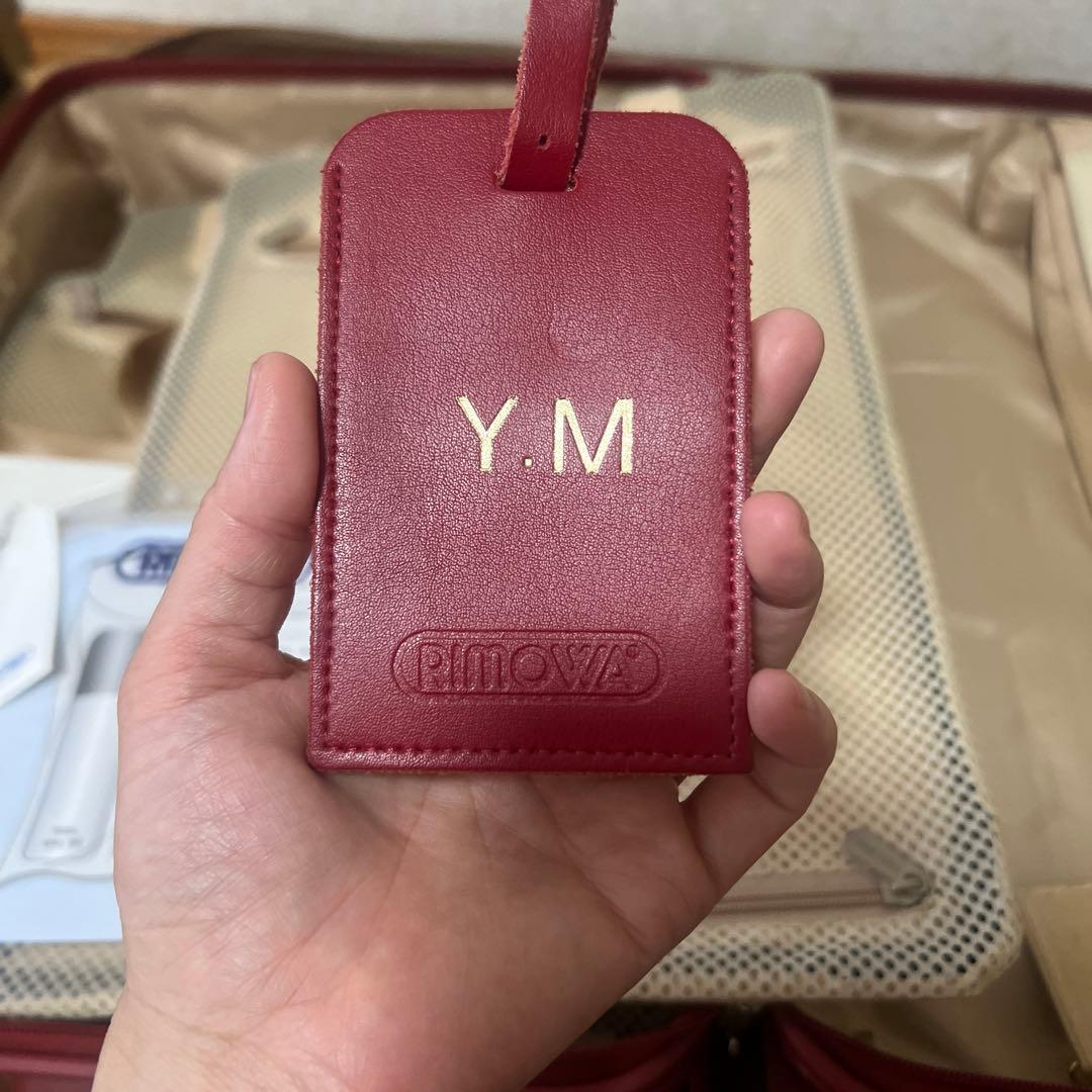 金*魚様 RIMOWA レッド キャリーケース
