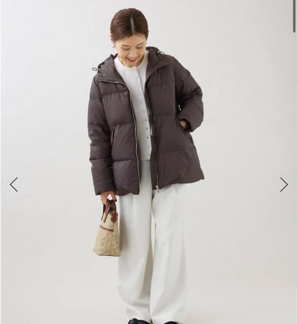 IENA ダウンショートコートLIMONTA