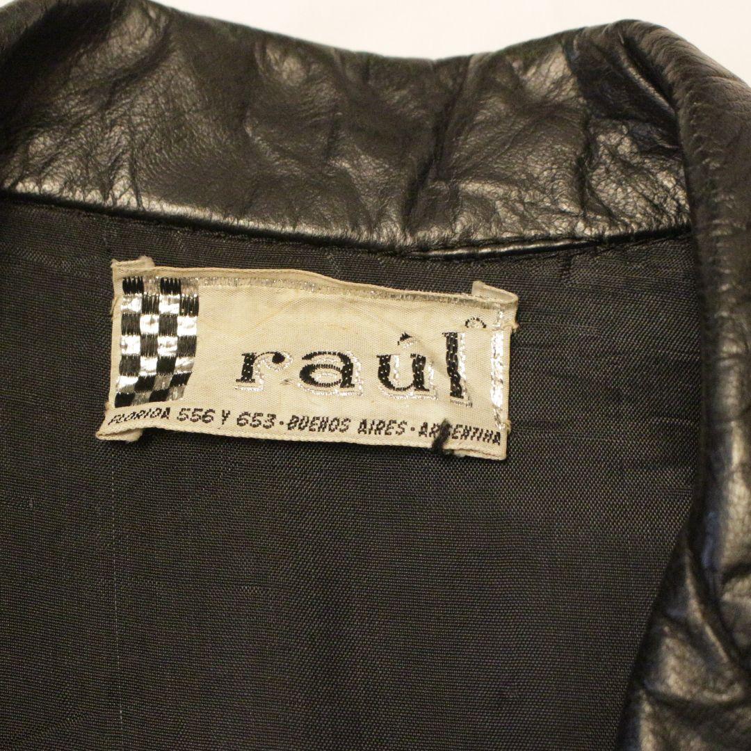 レザージャケット gジャン トラッカージャケット ブラック