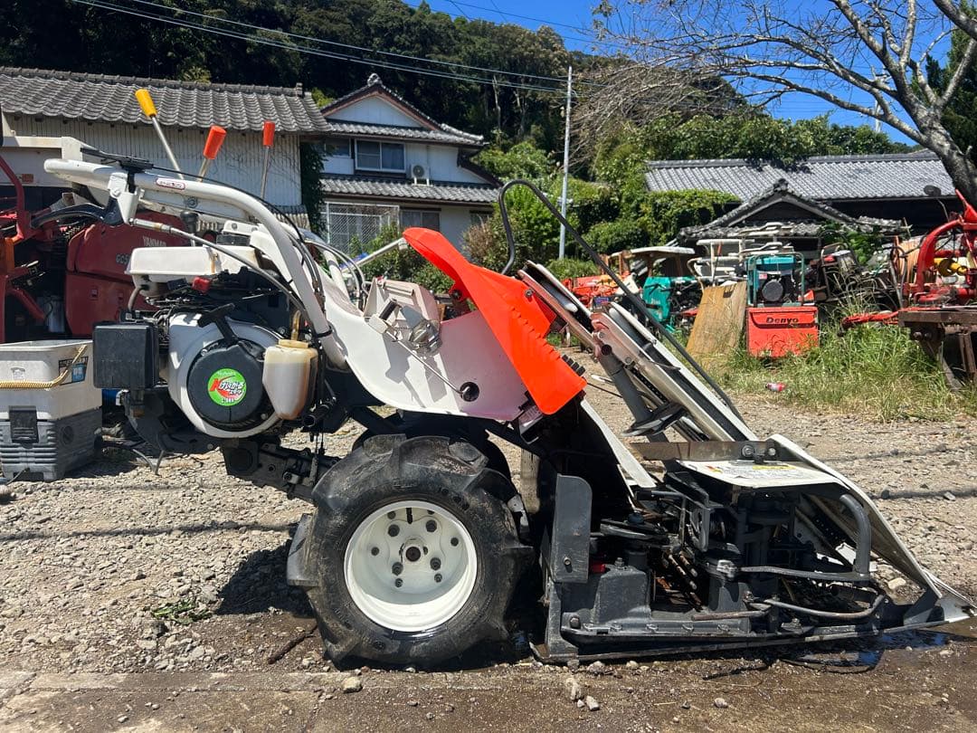 宮崎　クボタ　2条刈り　バインダー 6馬力 RJN55　刈幅500mm 動画有