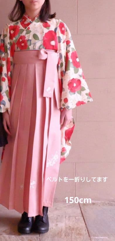 袴セット　簡単　らくらく着付け　家で着れる　自分で着れる　上衣　伊達衿　枕帯