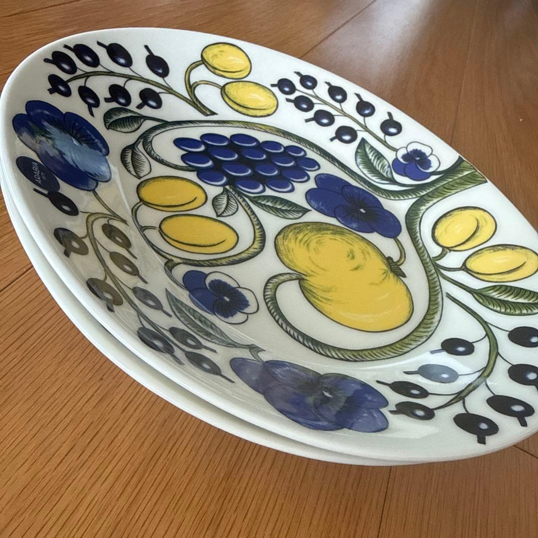 ARABIA Paratiisi オーバル皿　2枚セット
