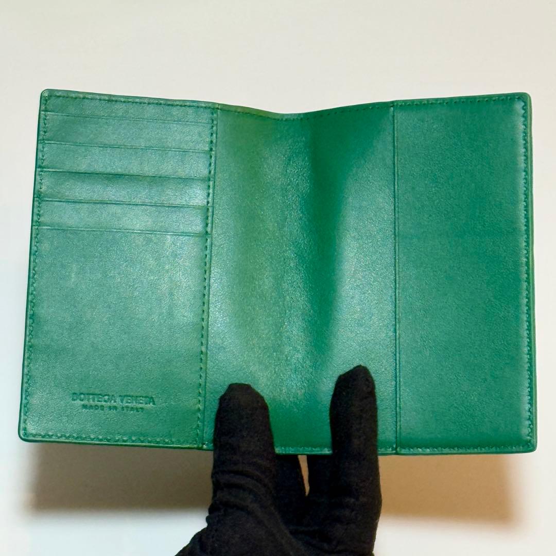 ［CJM］ボッテガヴェネタ　イントレチャート　パスポートケース