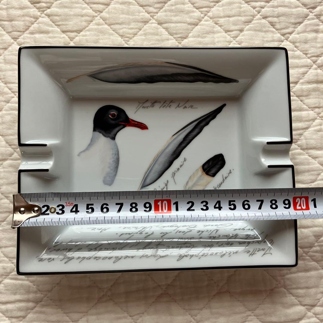 【美品】HERMES エルメス 灰皿 アッシュトレイ 鳥