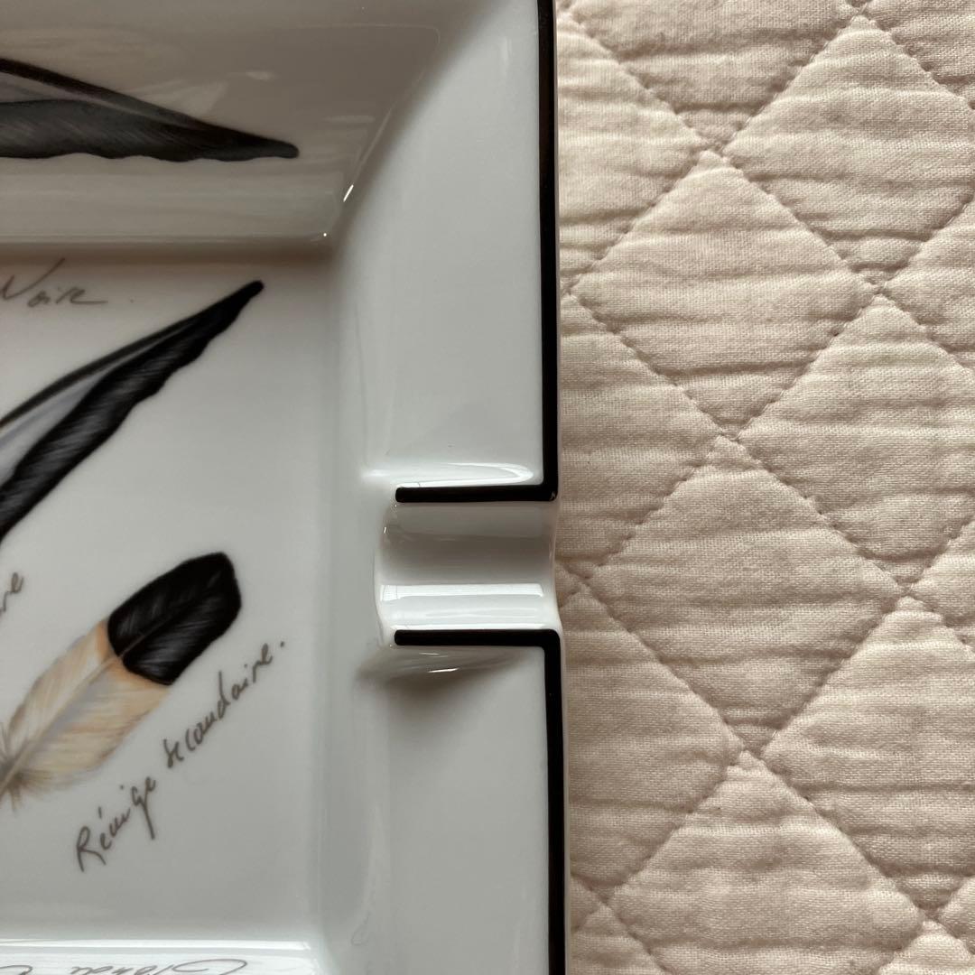 【美品】HERMES エルメス 灰皿 アッシュトレイ 鳥