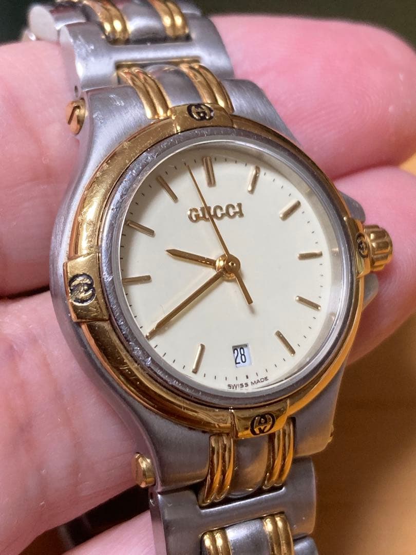 M*H様 GUCCI 腕時計 クォーツ シルバー/ゴールド