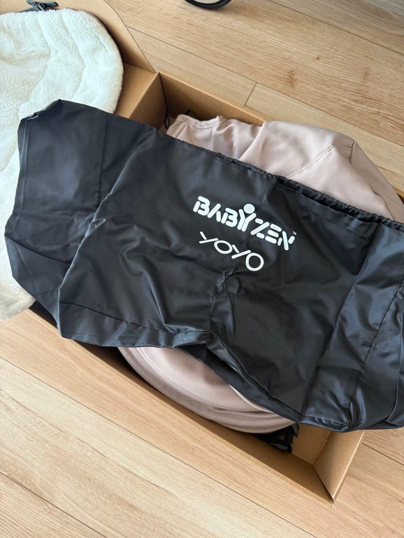 付属品多数有り　Yoyo ベビーカー バギー ベージュ