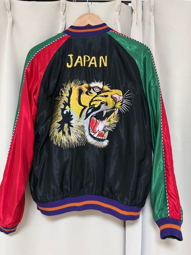 ビームス×テーラー東洋 リバーシブル スカジャン Mサイズ 別注 雷門 タイガー