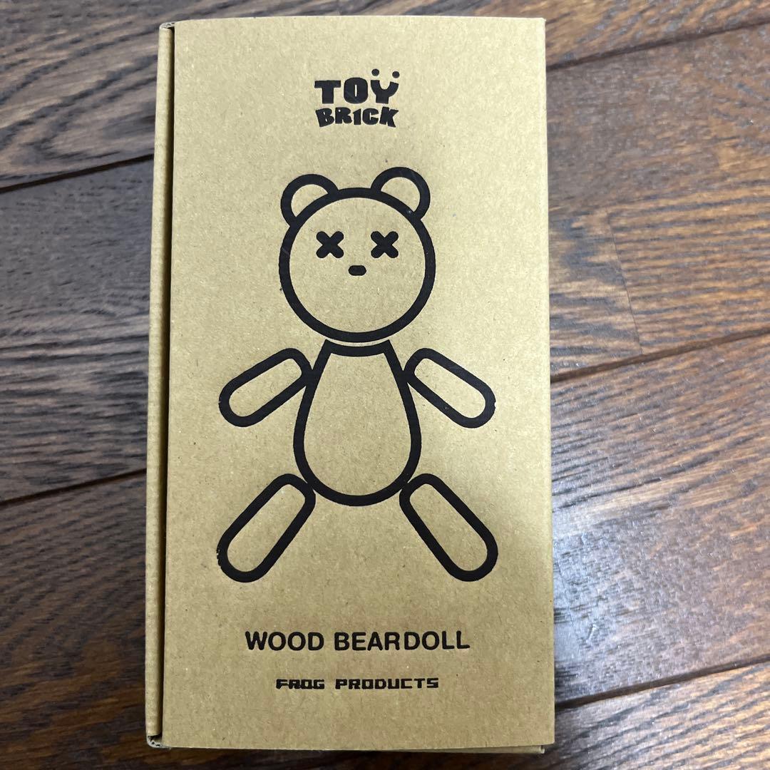新品　フロッグプロダクツ　ウッドベアドール　トイズ