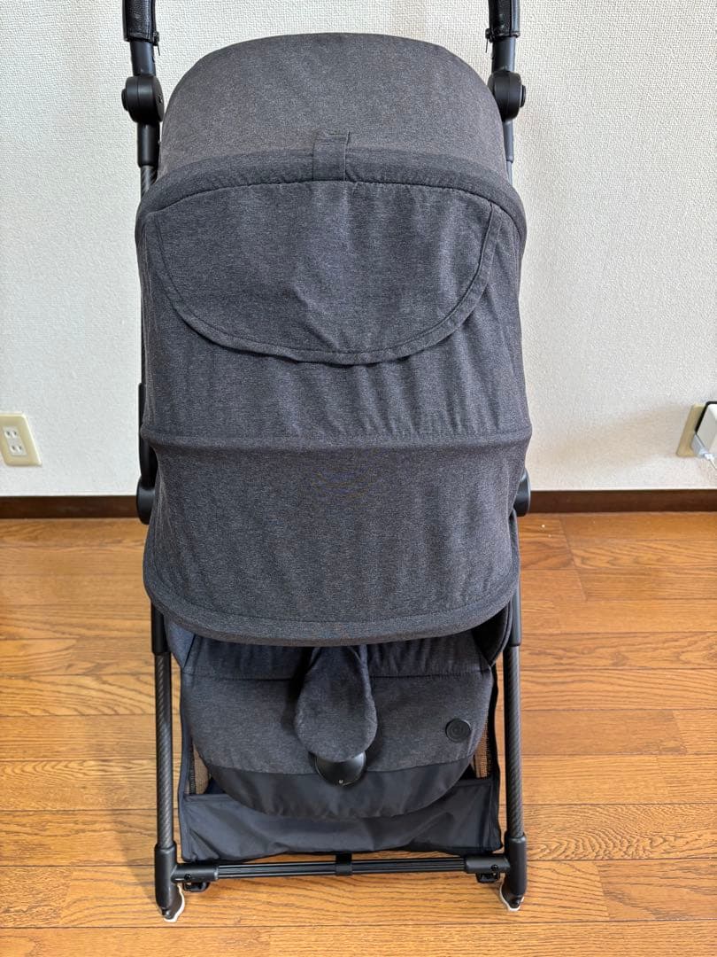 ベビーカー・バギー Cybex Melo Carbon JP B Deep Black