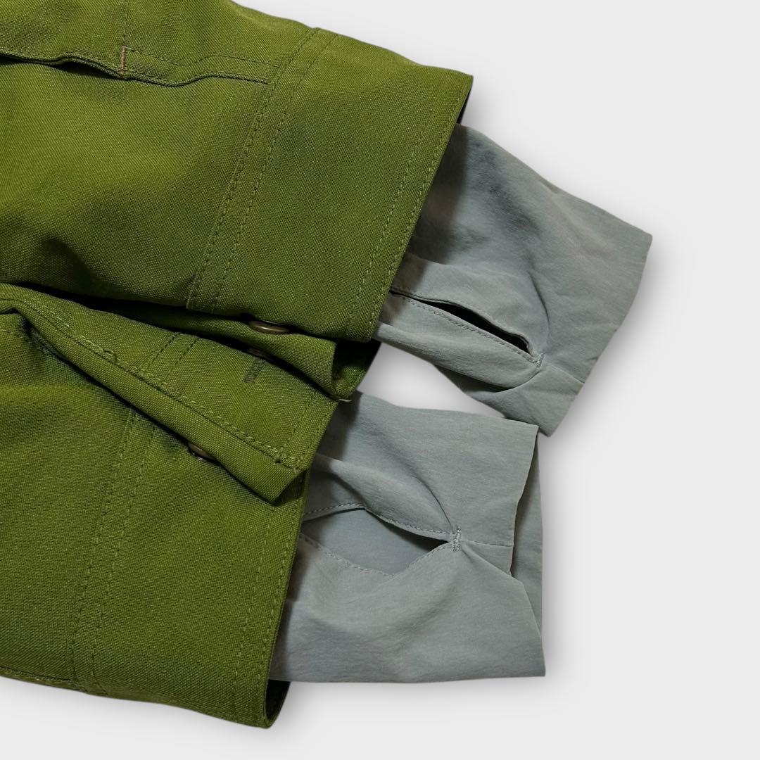 BURTON (S) スノーボードウェア　ジャケット　アースカラー　帽子脱着可能