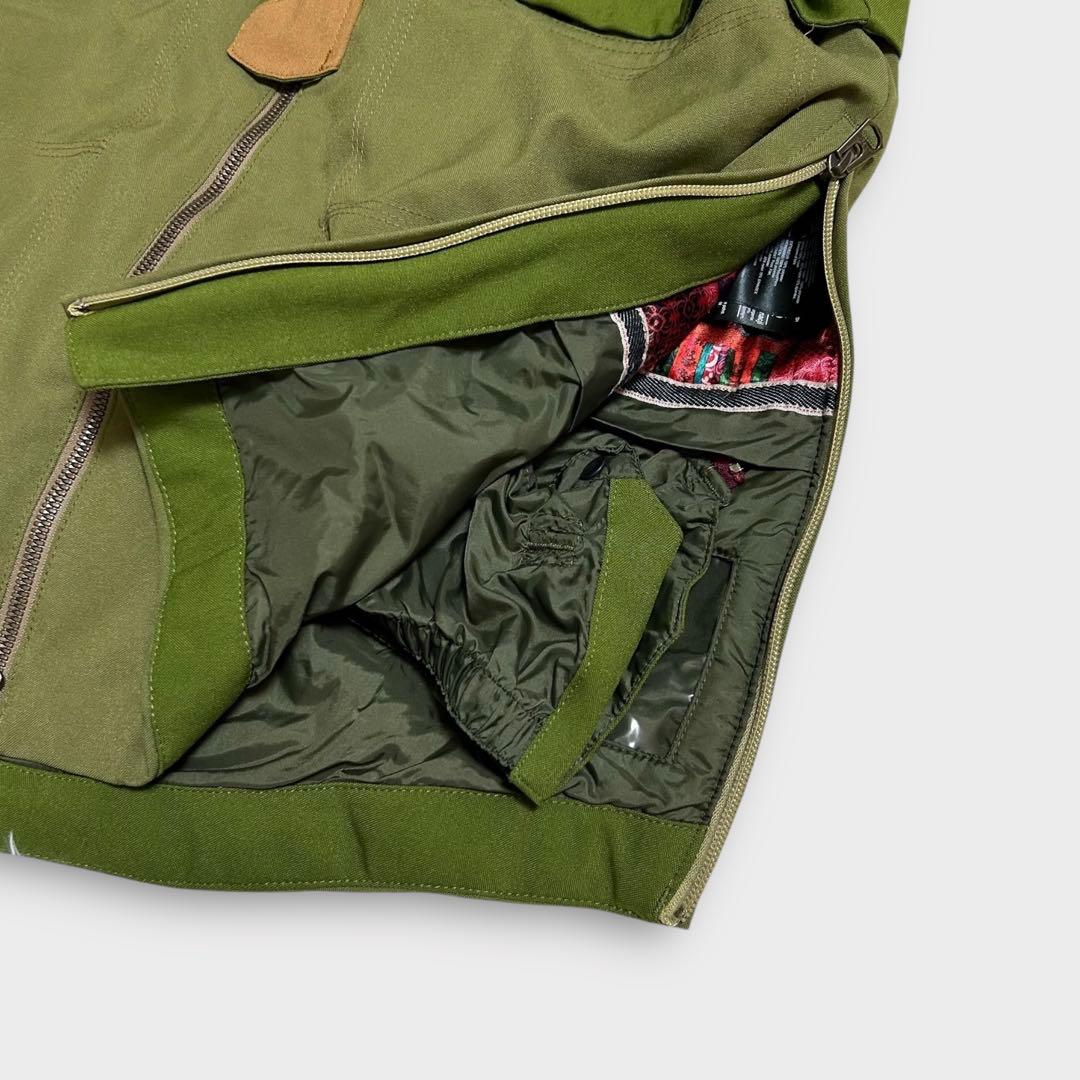 BURTON (S) スノーボードウェア　ジャケット　アースカラー　帽子脱着可能