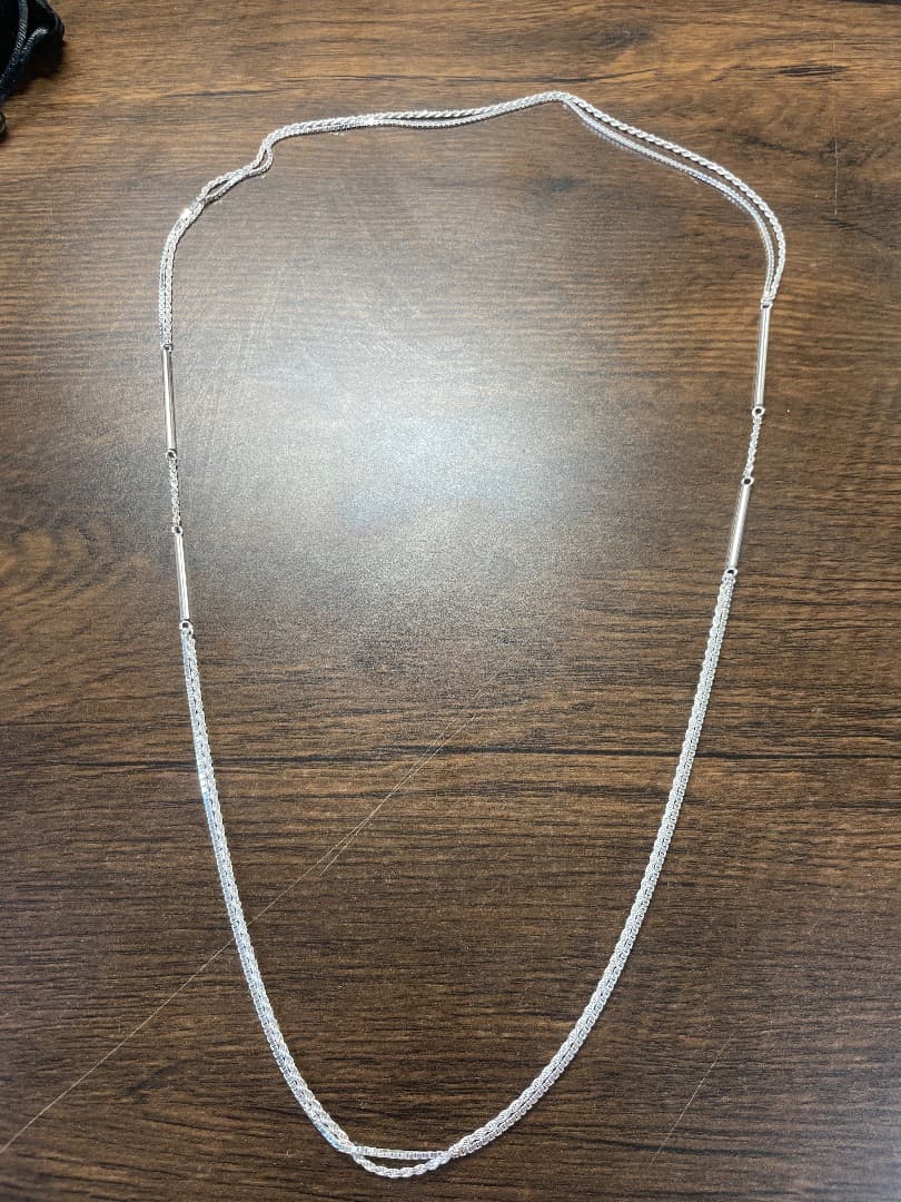 アクセサリー OX JEWELRY High-end 2WAY Bar Necklace