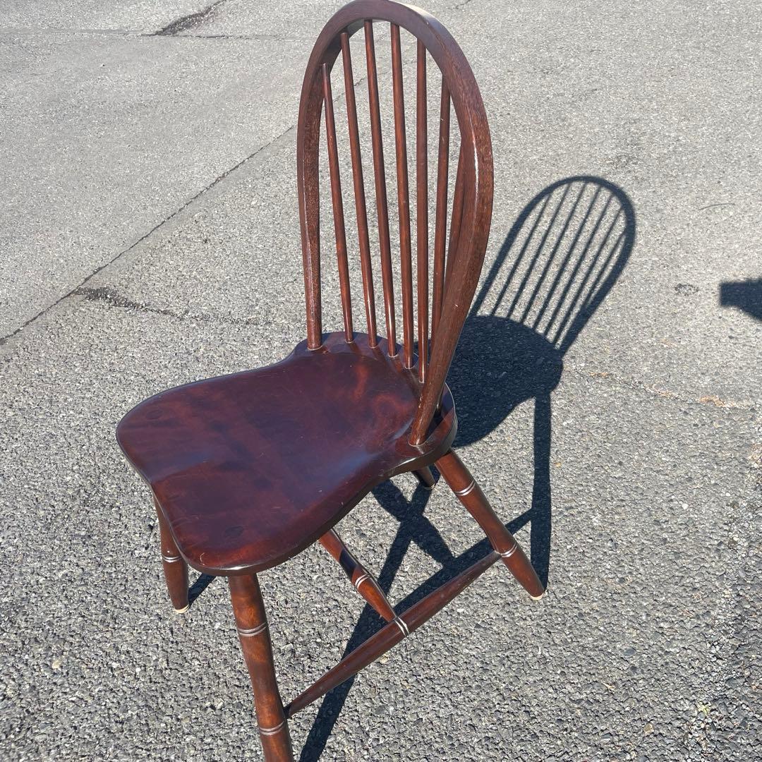 松本民芸家具 ダイニングチェア ミズメザクラ無垢材 和モダン