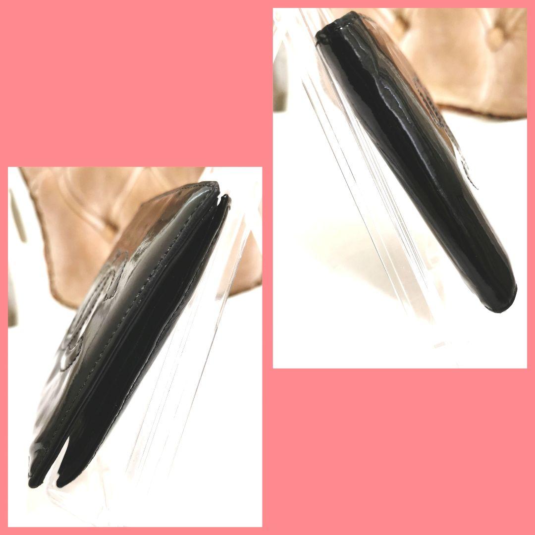 【良品】シャネルCHANEL2つ折り財布 大ココマーク黒シールあり!鑑定済!