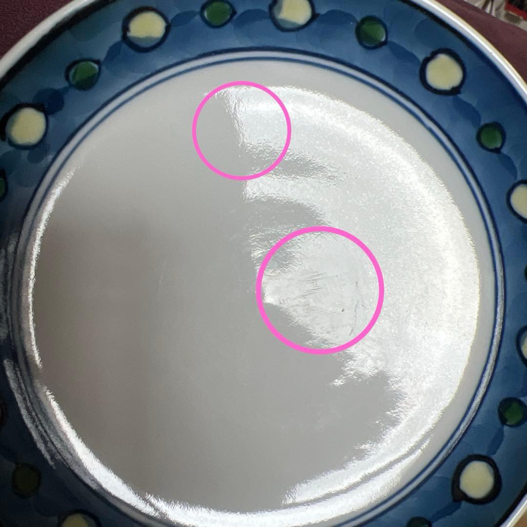 源右衛門　染錦　橘絵　蓋付き飯碗　5客