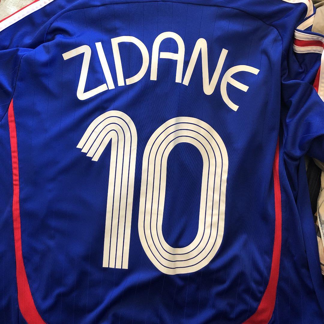 【新品】アディダス フランス　ジダン　ユニフォーム　レアル・マドリー