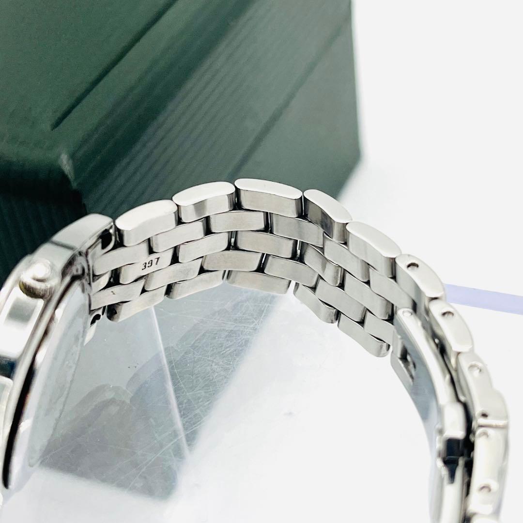 【箱/取説】GUCCI 5500L ブラック文字盤 シルバーベルト グッチ