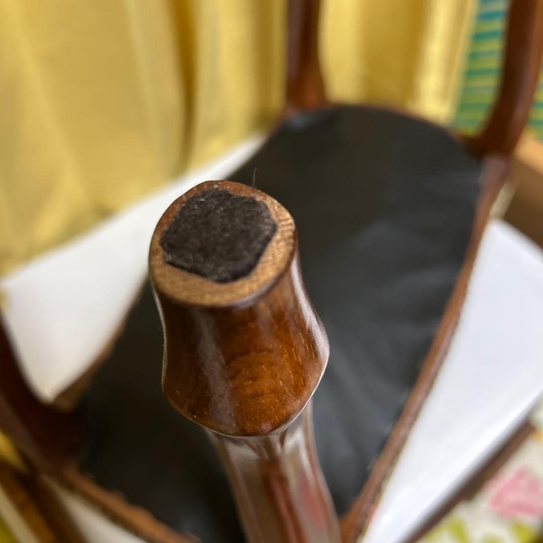 イタリア製　ストライプ スツール椅子