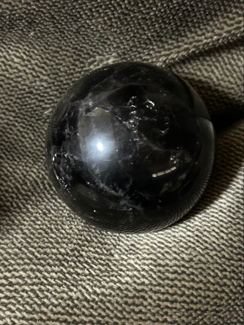 ダブルスターモリオン スフィア 64mm 台座付き パワーストーン 置物 天然石