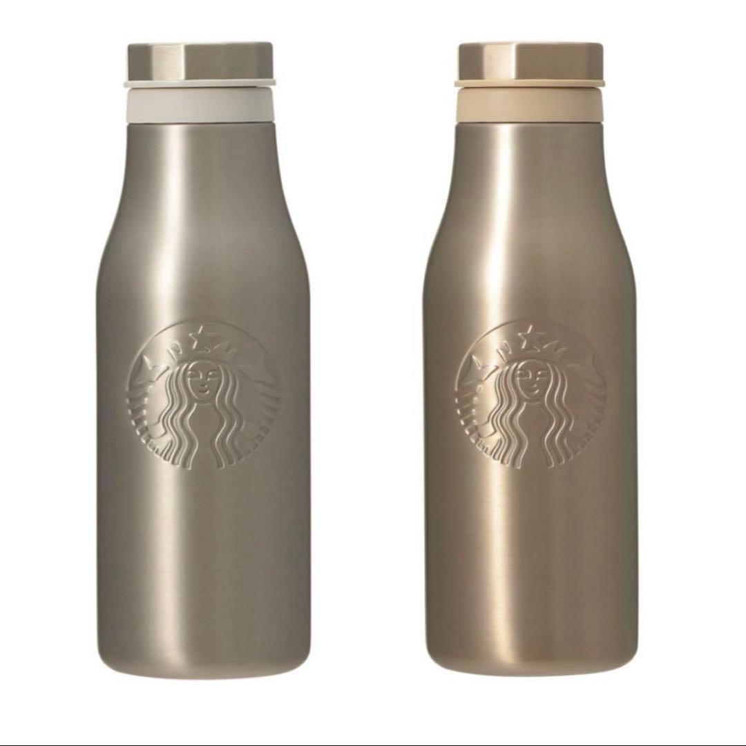 【期間限定】ステンレスロゴボトルゴールド・シルバー2点セット