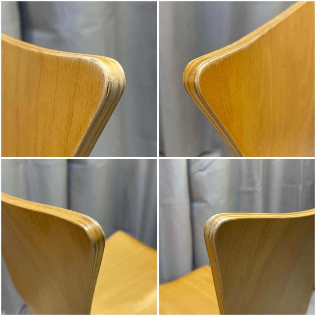 天童木工　スタッキングチェア　2脚セット