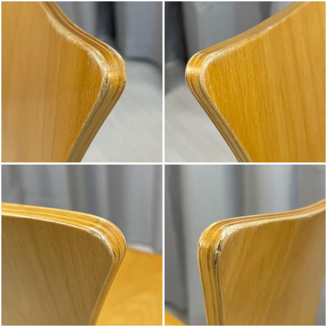 天童木工　スタッキングチェア　2脚セット