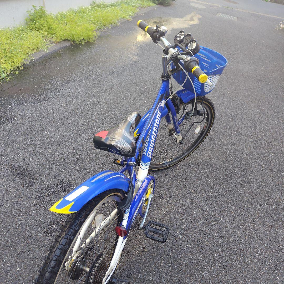 ブリヂストン クロスファイヤージュニア ブルー＆ホワイト 24インチ